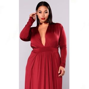 fashion nova plus size evening gowns